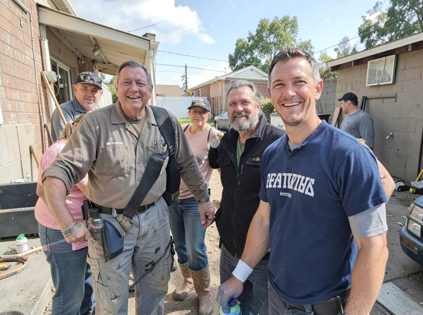 The Beaverton Roof & Leak Pros team at work in Beaverton